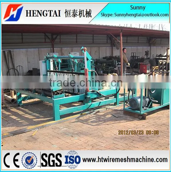 China Supplier Semi Automatic Crimped Wire Mesh Machine For Wire Screen photo-2