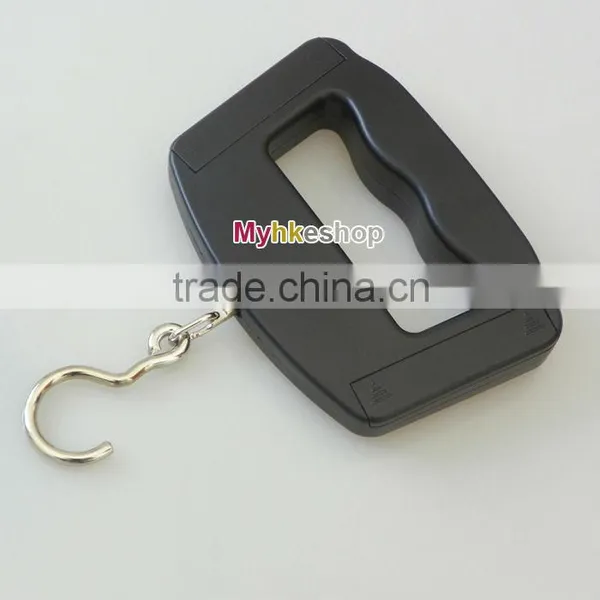 New 50kg /10g LCD Display Digital Portable Electronic Luggage Weight Hook Hanging Scale Backlight photo-2