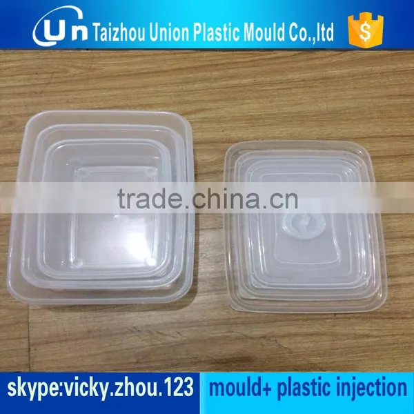 Plastic Injection Thin Wall Food Box Mould photo-3