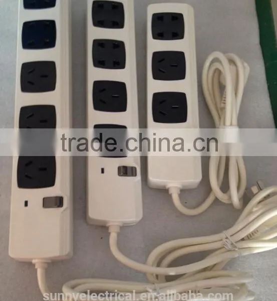 New Design High Quality 3 Core Electric Power Extension Sockets Outlet,UK, Multi,EU photo-2