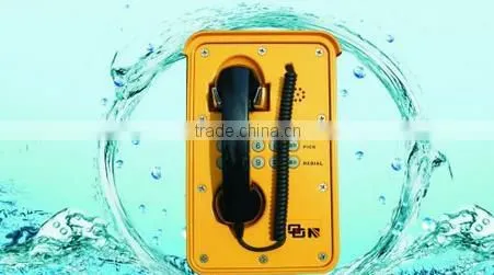 Waterproof Telephone KNSP-09 Industrial IP Telephone Auto-dial Waterproof Phone & Remote Control Telephone photo-4