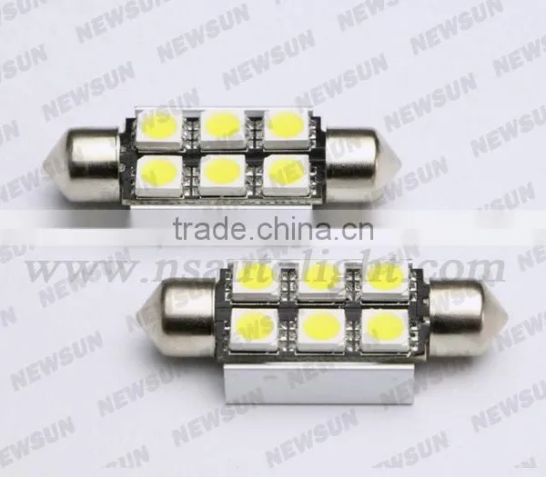 Super Bright 39mm Led Festoob C5W Licence Plate Dome Interior Light Auto Led Festoon Lamp Car LED Parking Light Bulb photo-4