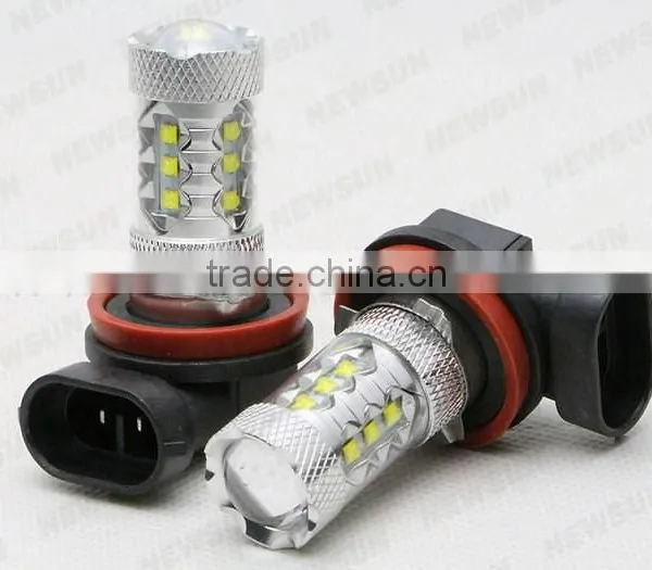 High Power White H8 80W C REE LED Headlight Fog Driving Lights Bulb photo-3