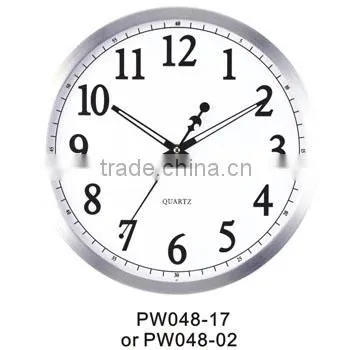 Pearl Metal Wall Clock PW048 With LCD Display Month Date Day Temperature photo-3