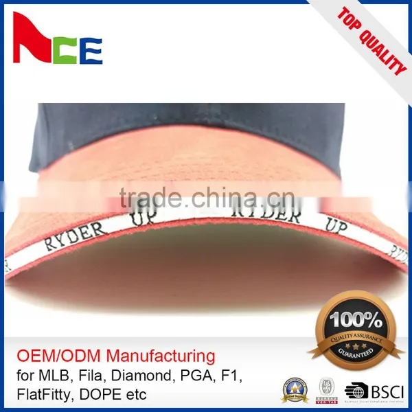 Custom 6 Panel Embroidery Sublimation Golf Cap Cheap Golf Caps photo-6