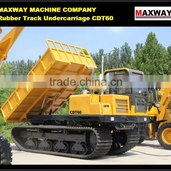 Customized Big Power Crawler Dumping Truck With Steel Track for Dredging Project , CE / ISO / SGS , Model: CDT30 photo-3