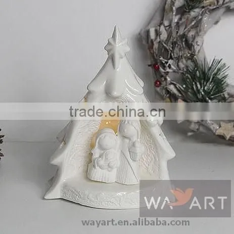 Holy Ceramic Christmas Nativity Mangers photo-6