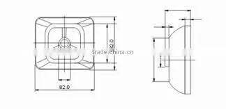 Fire Alarm Siren Speaker With LED Strobe photo-2