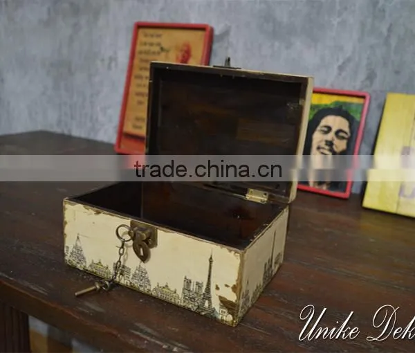 Wooden Vintage Style - Jewelry Box JB-001 photo-2