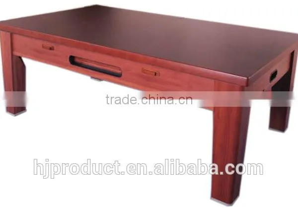 7' High Quality Wooden 3 in 1 Multi Games Table. Pool Table, Air Hockey Table, Dinning Table photo-3
