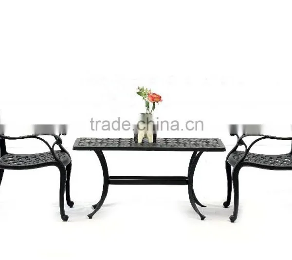 Cheap Modern Led Light up Wrought Iron Teak Led Outdoor Furniture photo-2