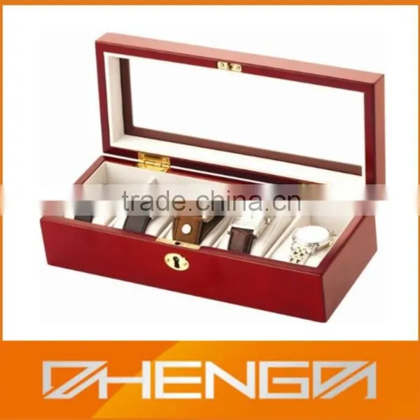 Good Quality Leather Watch Display Box Custom Made in China photo-3