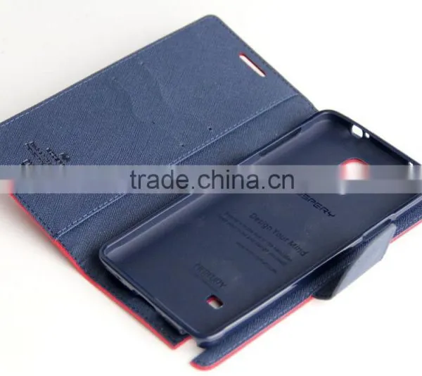 Mercury Goospery Leather Flip Case for Note4, Newest Shockproof Credit Card Slots Case for Samsung photo-5