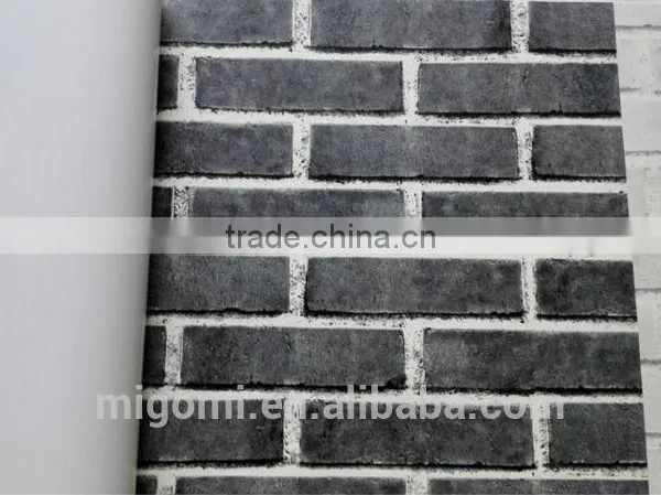 3d Brick Wallpaper With Cheap Price photo-3