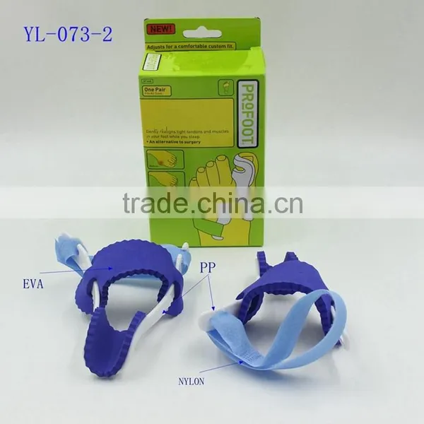 NIGHT ADJUSTABLE BUNION REGULATOR Bunion toe separator with EVA material