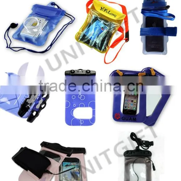 China Wholesale Luminous Mobile Phone Pvc Waterproof Bag for Mini Ipad photo-6