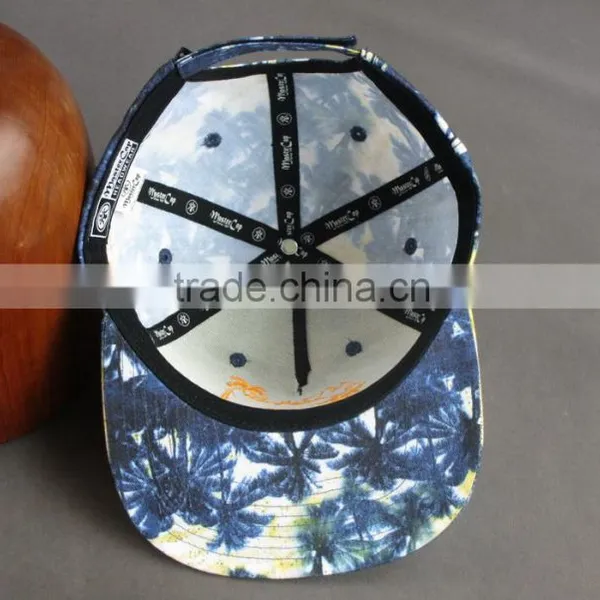 BSCI Aduit Wholesale Custom 5-panel Snapback Cap With Printing photo-6