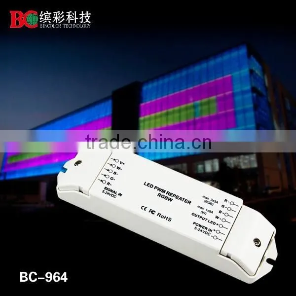 BC-964 DC5V-24V RGBW 4 CH Led Power Amplifier Led Power Repeater photo-6