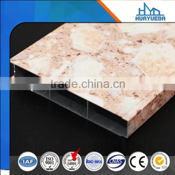 Wood Grain Surface Treatment for Decoration Aluminium Profile for Window photo-6