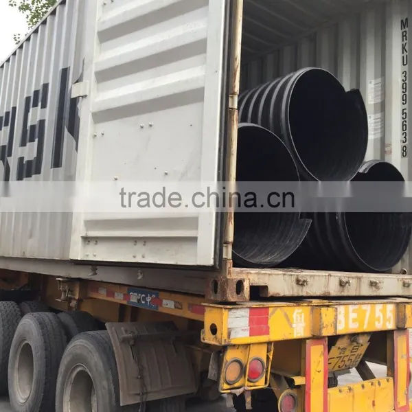 Underground Steel Belt Reinforced Corrugated Pe Pipe photo-2