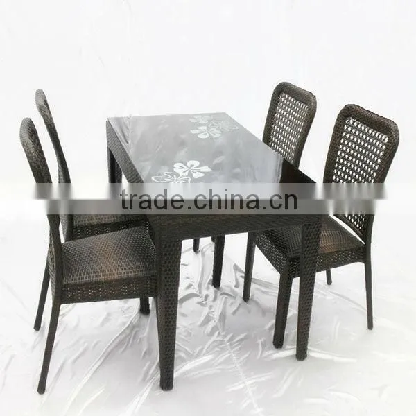 High Quality Rattan Outdoor Dining Furniture Set