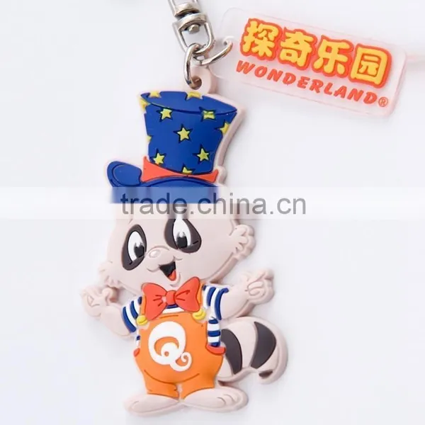 Aquarium PVC Keychain Souvenirs, Mermaid Soft Rubber Pvc Key Chain, Silicone Rubber Keychain photo-3