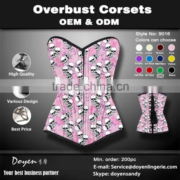 Wholesale Steel Boned Women Body Magic Slim Shaper Corset photo-4
