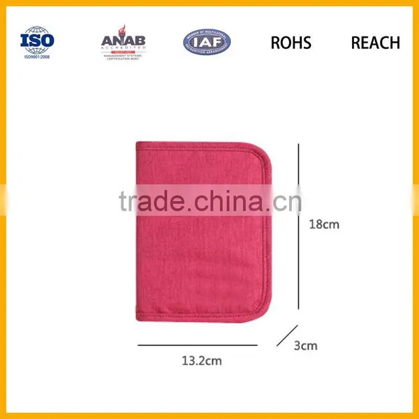 Multi Functional Canvas Carry Case/ Travel Organiser Wallet Bag/ Passport Holder photo-3