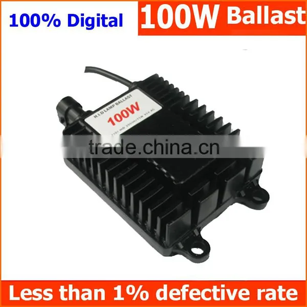 Factory Supply Best Selling Car Accessories HID Ballast 100W for Auto Headlight Driving Light and Work Light photo-2