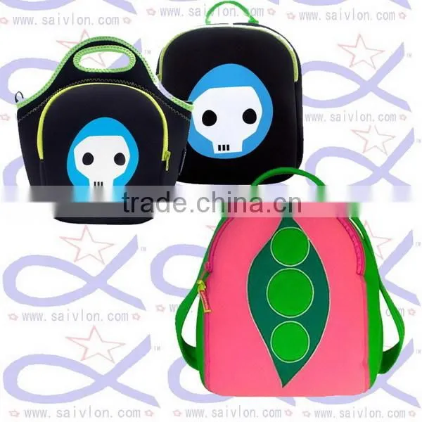 Flower Design Kids Food Warmer Lunch Bag / Backpack photo-3