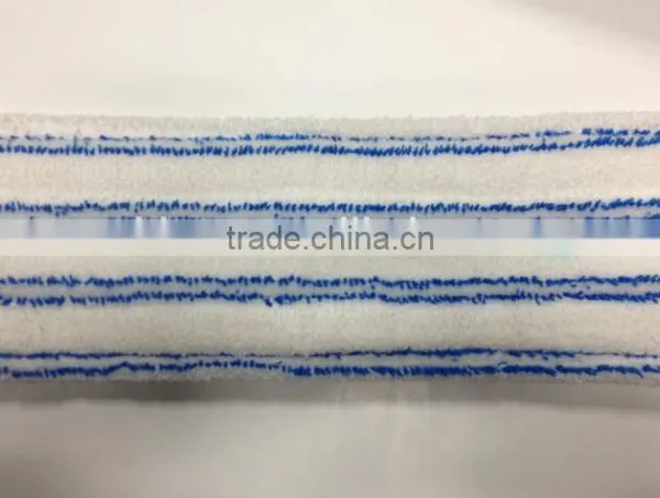 Blue Stripe Microfiber Mop With Pocket Backing