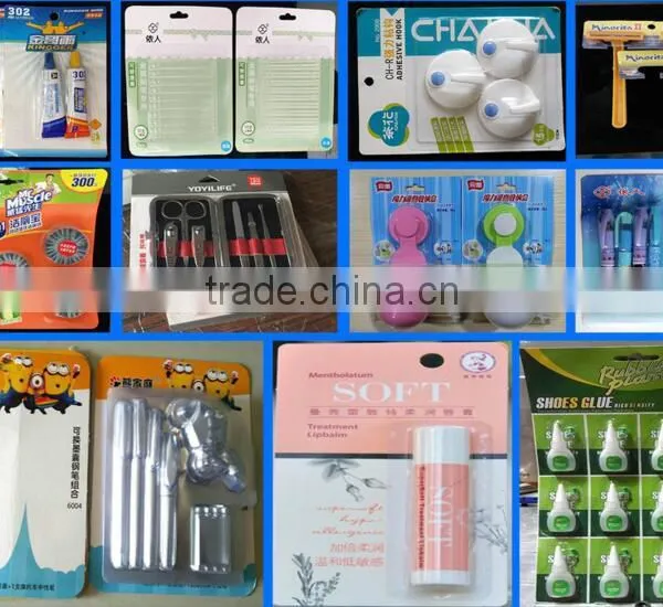 New Style Small Push Table Plastic Blister Card Heat Sealing Machine photo-2