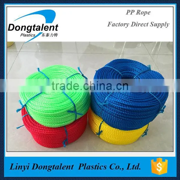100% PE Virgin Polythylene Rope 20mm Color Rope photo-6