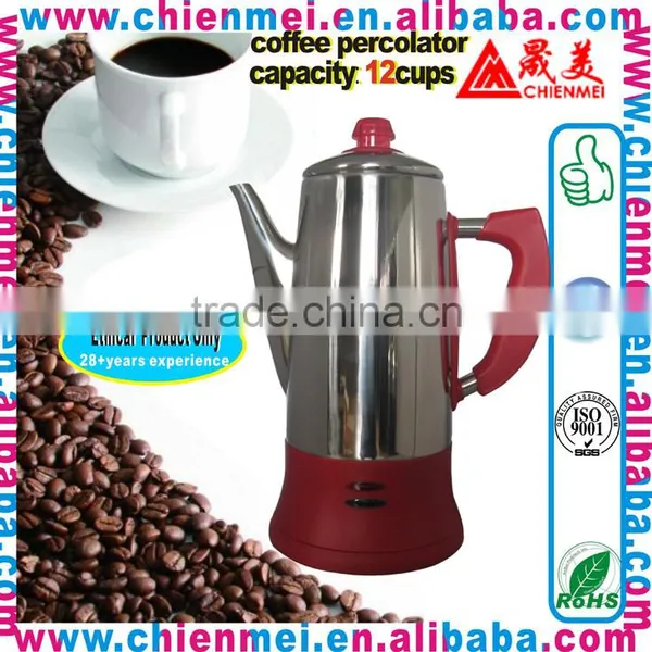 Stainless Steel Gas Coffee Percolator/Stainless Steel Induction Coffee Maker photo-4