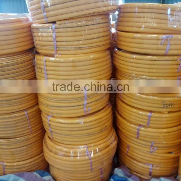 High Temperature Flexible Fabric Braided Rubber Air Hose photo-3