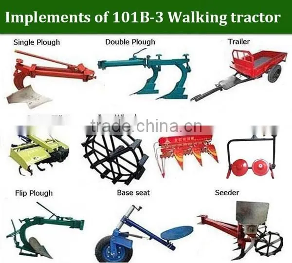 China Manufacturer Low Price of Rice Harvester for Walking Tractors on Sale! Cheap 2wd Tractors With Rice / Wheat Harvester ! photo-6