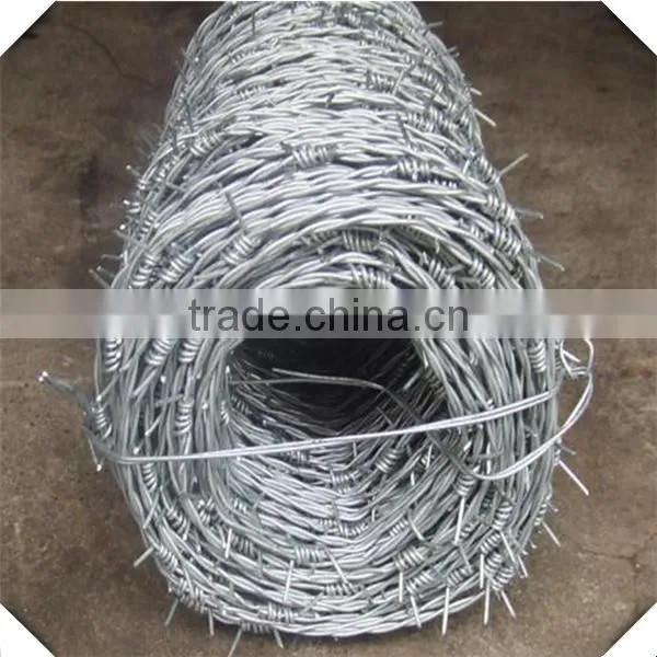 QY Cheap Barbed Wire /galvanized Barbed Wire Roll /barbed Wire Price photo-5