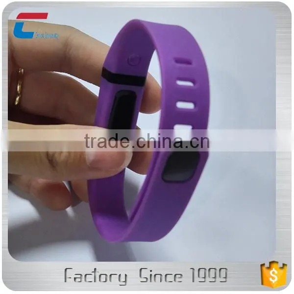 Uid Rewritable RFID LF EM4305 Custom Soft Tpu Silicone Wristband photo-4