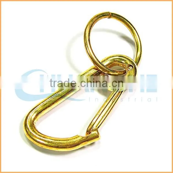 Fashion High Quality Zinc Coated Carabiner With Safety Nut and Screw photo-6