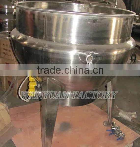 Electric Heating Vertical Jacketed Kettle Cooking Kettle Jacket Cooking Pan photo-3