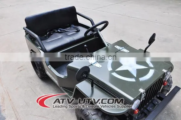 2015 Hot Selling 110cc/125cc/150cc Mini Jeep/2015 New Mini Willys With Winch&trailer photo-3