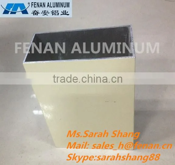 Aluminum Tubing Extrusion Blue Powder Coating Aluminum Pipe photo-4