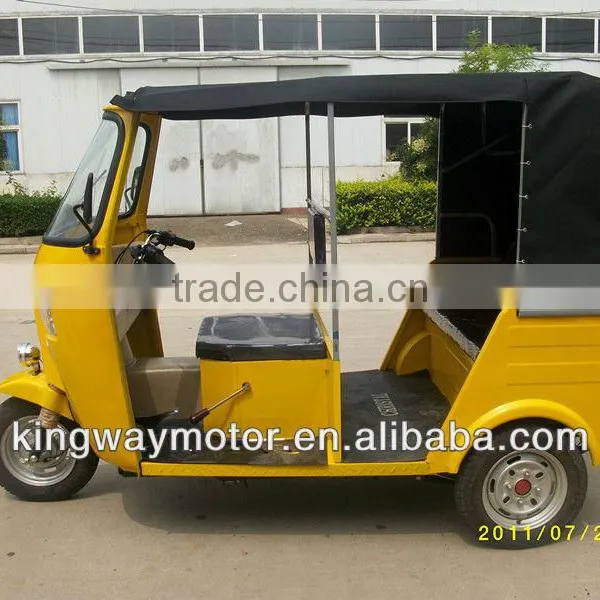 No Mixing Engine Oil,150cc Gasonline Fuel Bajaj Passenger Tricycle photo-2