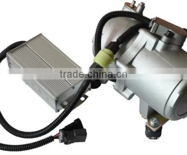 48V, 60V, 72V, 96V, 144V, 220v,320V,336v,384v Cooled and Heated Electrical Air Conditioner for ev photo-6