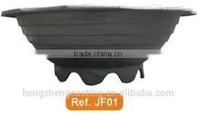 Garden Supplier Cast Iron Garden Planter Metal Flower Pot photo-2