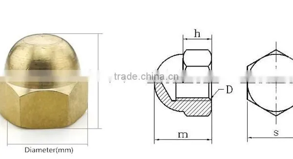 Brass Acorn Nut/Bolt and Nut/Nut and Bolt photo-5