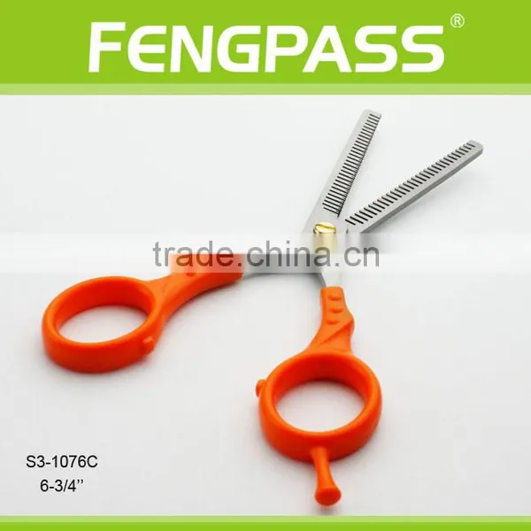 S3-1076C 6-3/4" Inch 2CR13 Stainless Steel Blade With PP Handle Economy Beauty Barber Hair Scissors photo-3