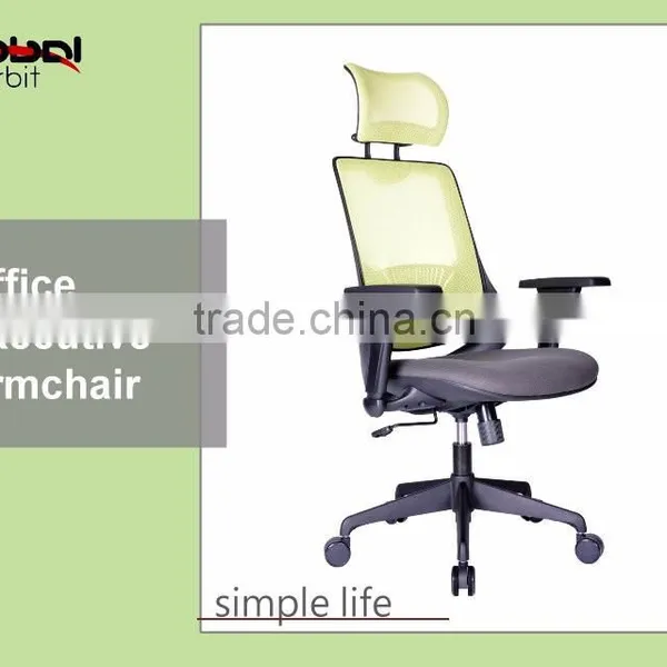 Durable Mesh Office Computer Chair With Adjustable Headrest and Lumbar Support photo-4