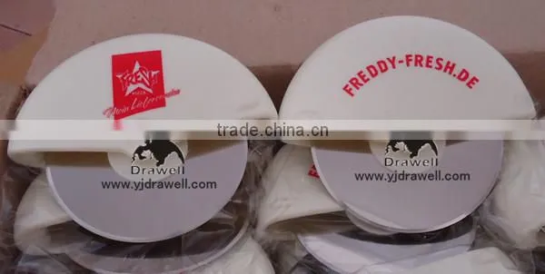 10 CM Customized Logo Print Stainless Steel Pizza Cutter photo-5
