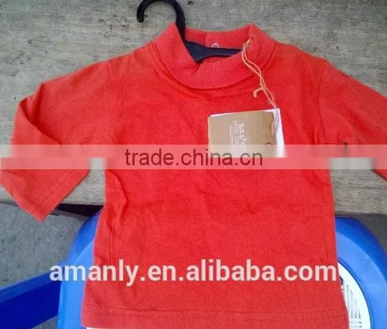 Kids High Neck Long T-shirts photo-3